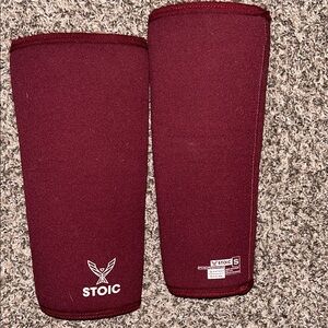 STOIC Burgundy Neoprene Sleeve Pair for Phones & Accessories
